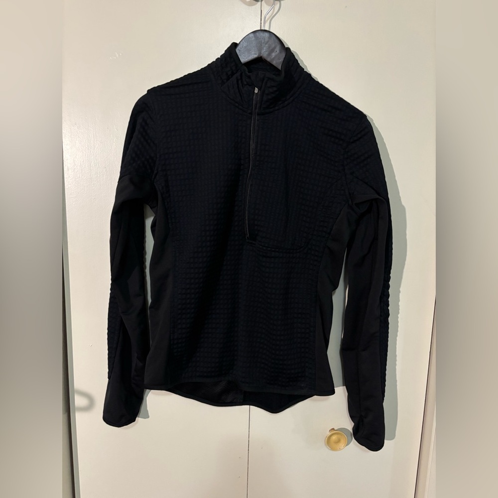 Nike Black Long Sleeve Quarter-Zip Pullover